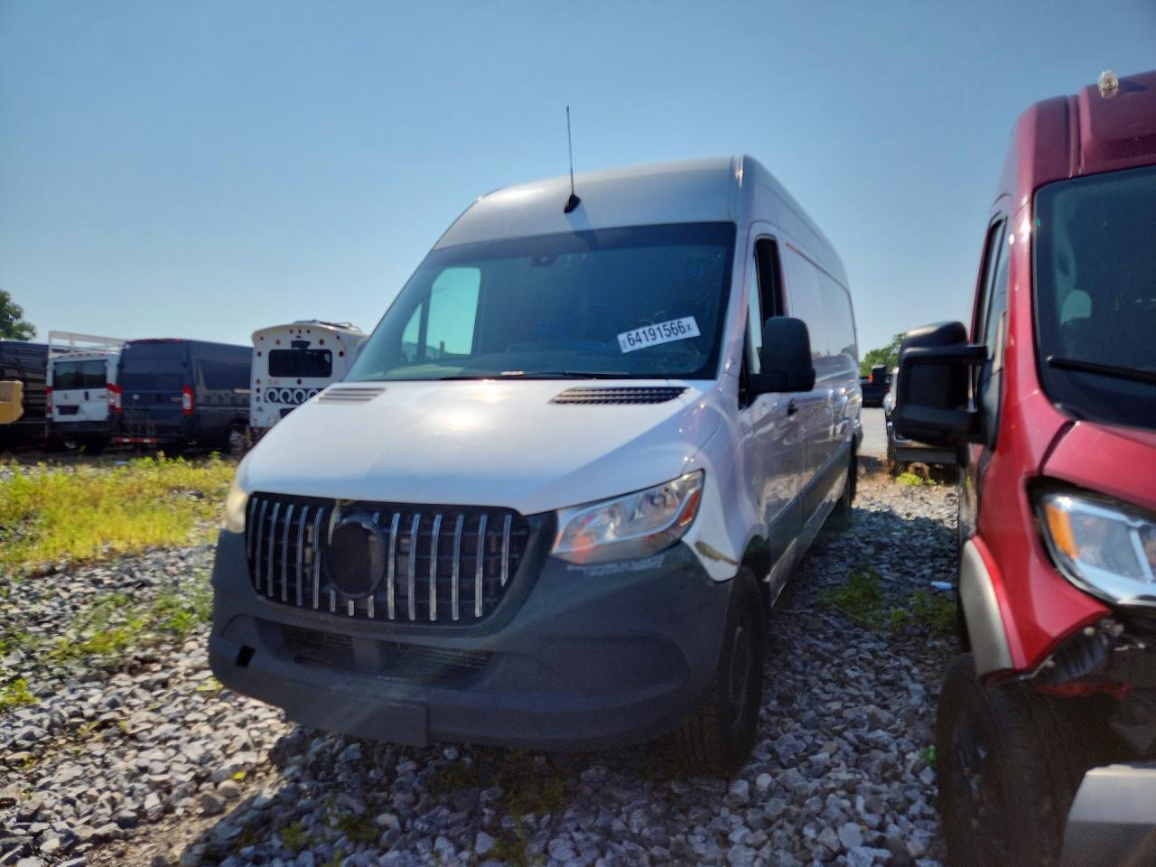 2020 Mercedes-Benz Sprinter VIN W1W4ECHY8LT035231 — COPART salvage auction photo