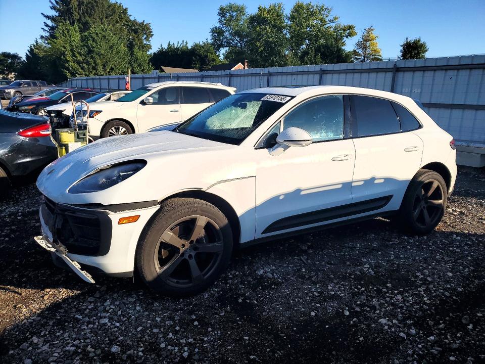 2022 Porsche Macan VIN WP1AA2A55NLB04740 — COPART salvage auction photo