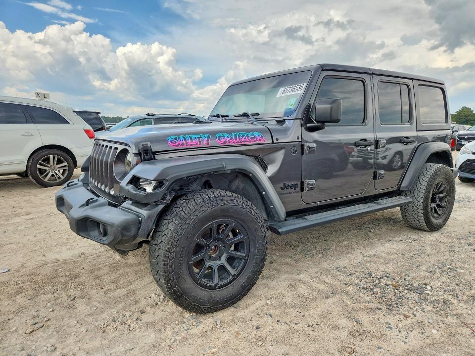 2023 Jeep Wrangler / VIN 1C4HJXDG4PW510083 — COPART salvage auction photo