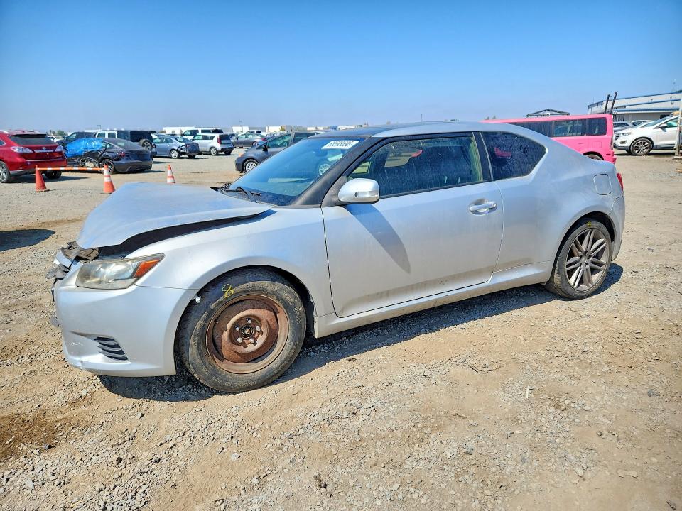 2013 Scion Tc VIN JTKJF5C73D3047187 COPART salvage auction — FRONT END, Ca - Salvage Certificate, sold $950 on 2026-08-28 (photo 1)