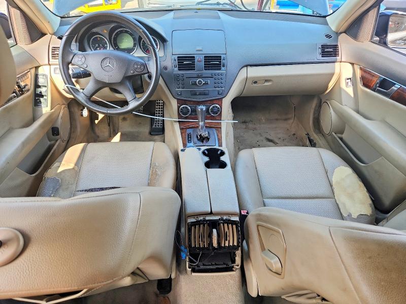 2011 Mercedes-benz C class VIN WDDGF8BB2BR156152 COPART salvage auction — FRONT END, AL - CERTIFICATE OF TITLE, sold $325 on 2026-08-10 (photo 8)