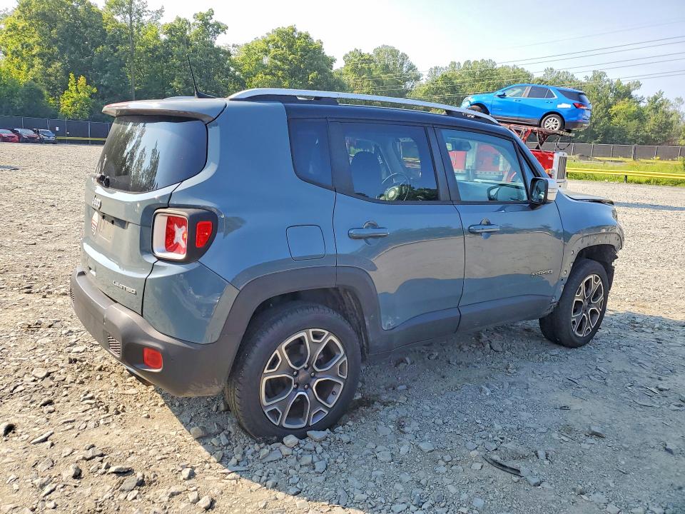 2018 Jeep Renegade VIN ZACCJBDB9JPH00208 COPART salvage auction — FRONT END, Md - Cert Of Salvage > 75% Damage, sold $875 on 2026-08-18 (photo 3)