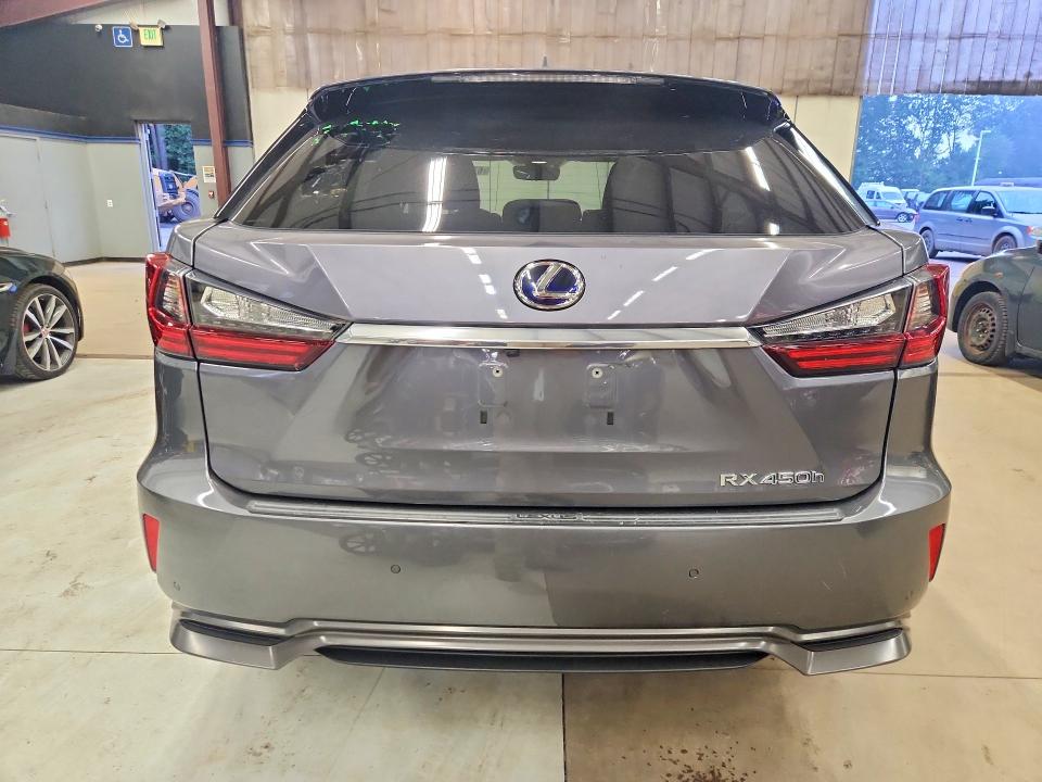 2018 Lexus Rx 450h VIN 2T2BGMCA9JC024896 COPART salvage auction — MINOR DENT/SCRATCHES, CT - CERTIFICATE OF TITLE (P), sold $13,900 on 2026-09-17 (photo 6)