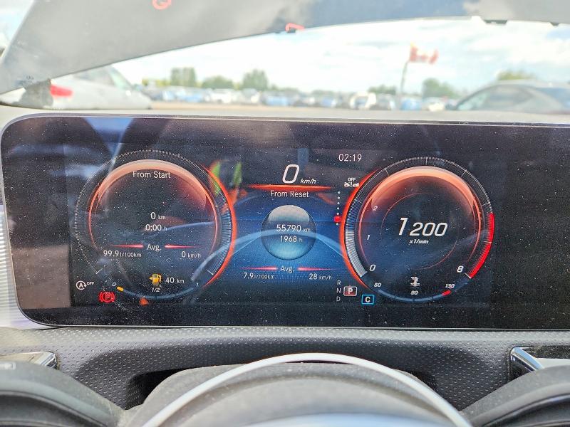 2021 Mercedes-benz A-class VIN W1K3G4FB5MJ310983 COPART salvage auction — FRONT END, On - Permit Salvage, sold $9,500 on 2026-09-03 (photo 9)