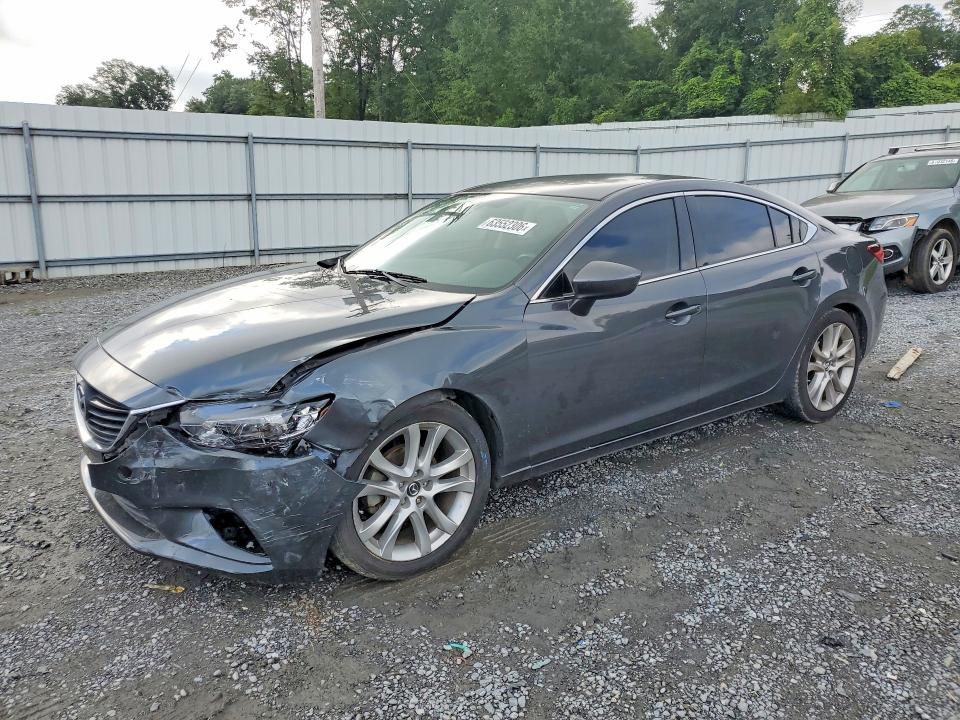 2014 Mazda 6 VIN JM1GJ1V67E1135816 COPART salvage auction — FRONT END, Nc - Salvage Certificate Of Title, sold $1,100 on 2026-09-09 (photo 1)