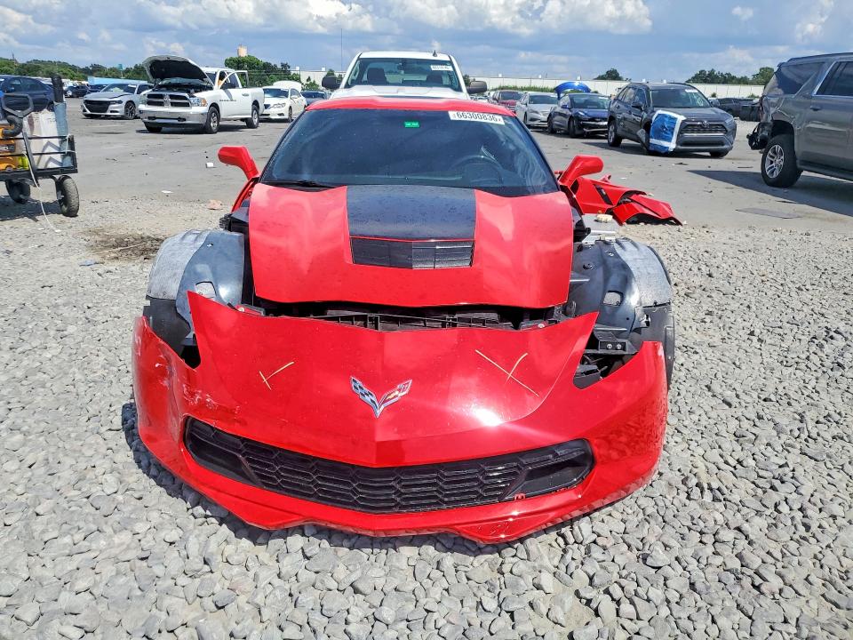 2014 Chevrolet Corvette VIN 1G1YM2D76E5124657 COPART salvage auction — FRONT END, Fl - Cert Of Title Slvg Rebuildable, sold $20,100 on 2026-09-04 (photo 5)