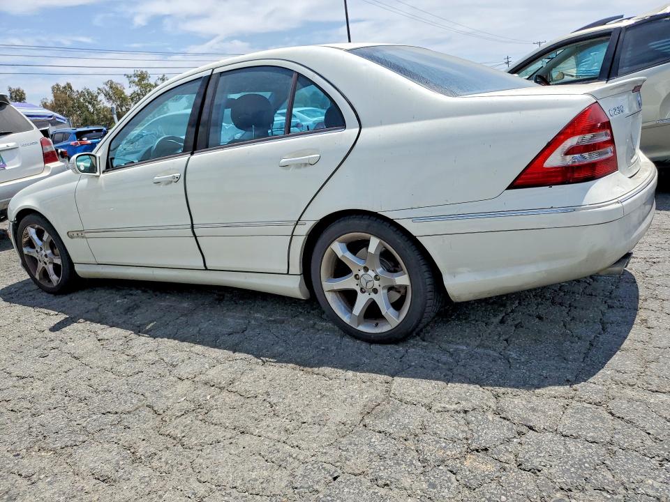 2007 Mercedes-benz C class VIN WDBRF52H07F917130 COPART salvage auction — FRONT END, CA - SALVAGE CERTIFICATE, sold $325 on 2026-08-20 (photo 2)
