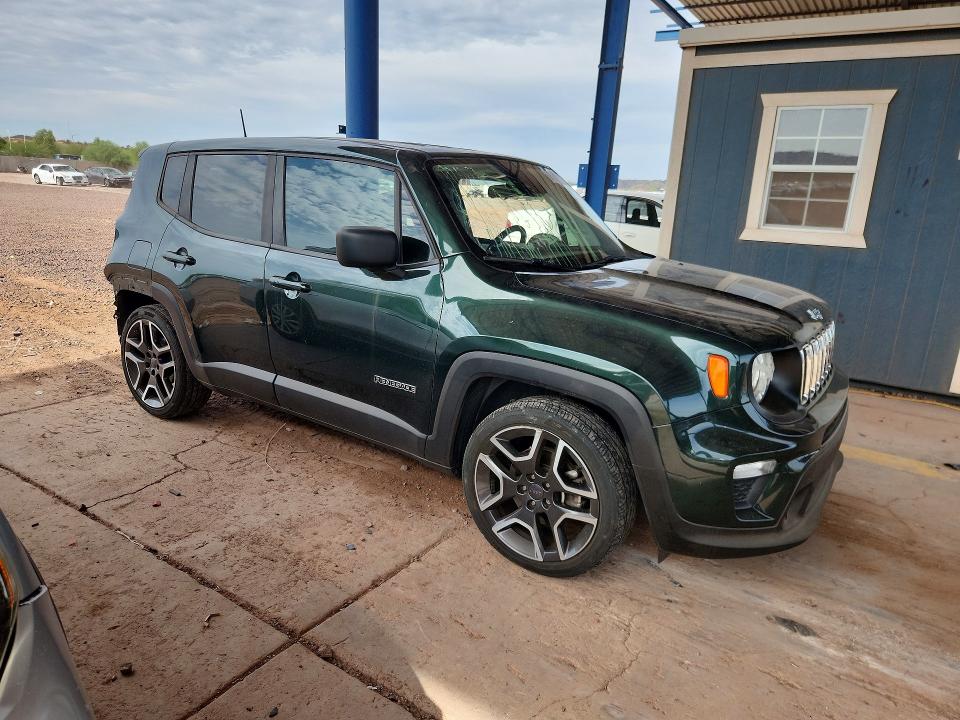 2021 Jeep Renegade VIN ZACNJCAB8MPM44468 COPART salvage auction — SIDE, Az - Cert Of Title - Salvage, sold $2,750 on 2026-08-20 (photo 4)