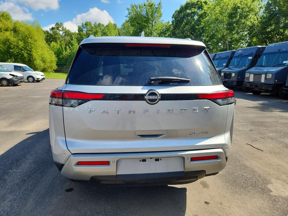 2025 Nissan Pathfinder VIN 5N1DR3CCXSC235274 COPART salvage auction — WATER/FLOOD, FL - CERT OF TITLE-SLVG REBLD FLOOD (P), sold $14,000 on 2026-08-24 (photo 6)
