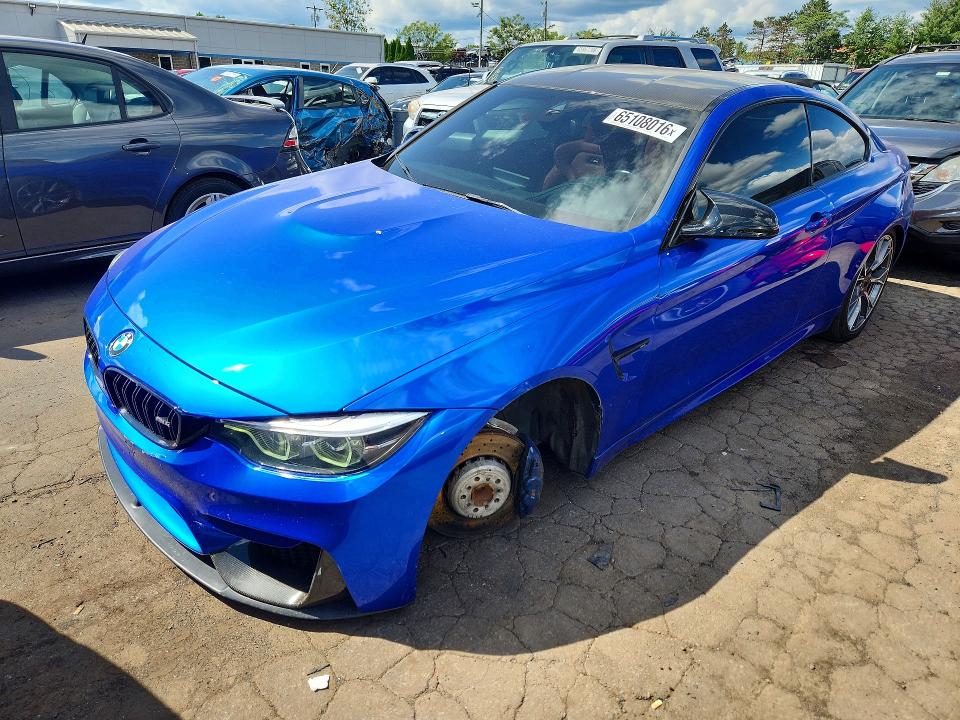 2020 BMW M4 VIN WBS4Y9C0XLFH64784 — COPART salvage auction photo