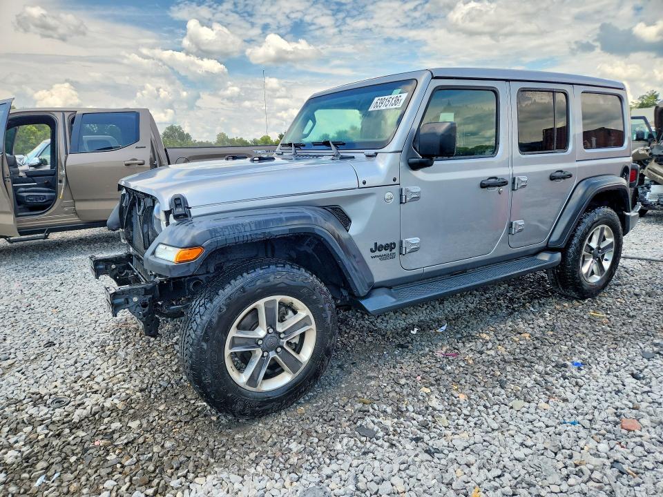 2021 Jeep Wrangler / VIN 1C4HJXDN7MW663549 — COPART salvage auction photo