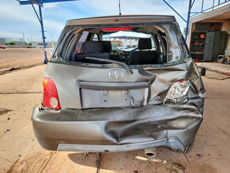2005 Scion Xa VIN JTKKT624250128548 COPART salvage auction — ROLLOVER, AZ - CERT OF TITLE - SALVAGE, sold $175 on 2026-10-01 (photo 6)