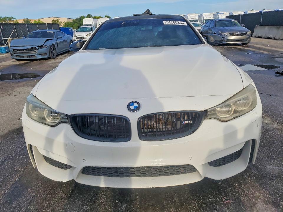 2015 BMW M4 VIN WBS3R9C57FK330383 COPART salvage auction — MINOR DENT/SCRATCHES, Fl - Certificate Of Title, sold $12,200 on 2026-08-24 (photo 5)