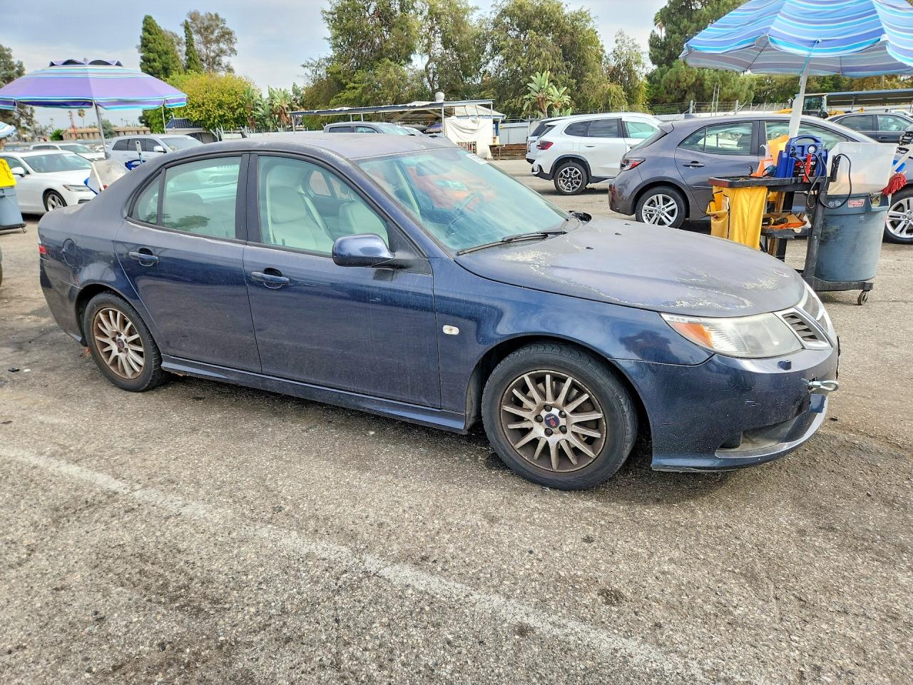 2010 Saab 9-3 VIN YS3FA4CY2A1610633 COPART salvage auction — Rear End, CA - SALVAGE CERTIFICATE, sold $350 on 2026-09-08 (photo 4)