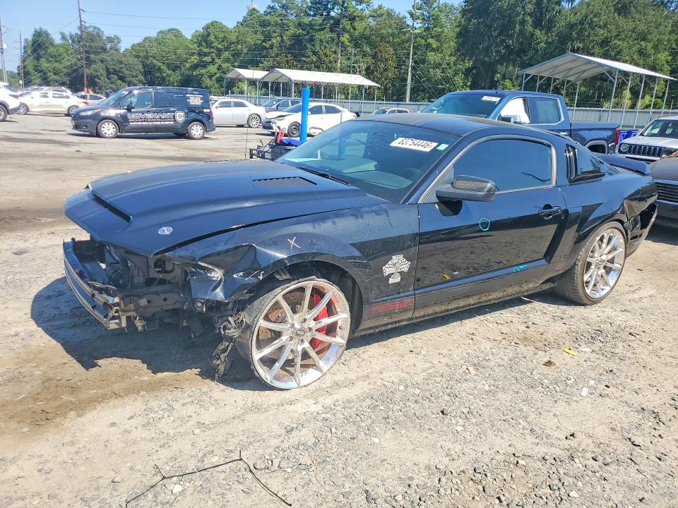 2007 Ford Mustang VIN 1ZVHT88S375290209 — COPART salvage auction photo