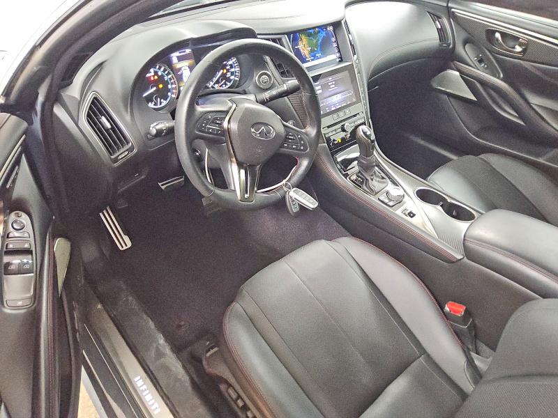 2020 Infiniti Q60 VIN JN1FV7EK4LM400240 COPART salvage auction — FRONT END, Nj - Certificate Of Title (P), sold $16,100 on 2026-08-18 (photo 8)
