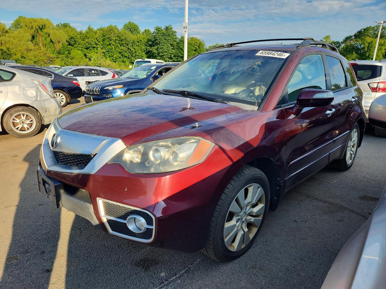 2010 Acura Rdx VIN 5J8TB1H53AA006546 COPART salvage auction — Minor Dent/Scratches, VT - CERTIFICATE OF TITLE (P), sold $1,400 on 2026-08-27 (photo 1)