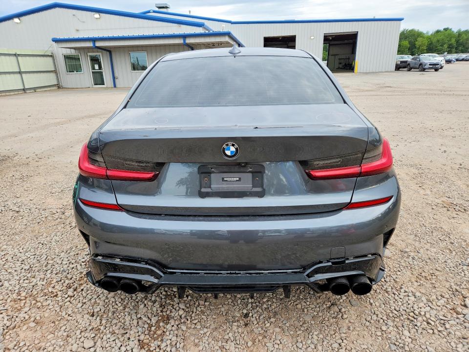 2021 BMW 3er VIN 3MW5R7J0XM8B82138 COPART salvage auction — REAR END, Ny - Mv-907A Salvage Certificate, sold $15,500 on 2026-08-26 (photo 6)