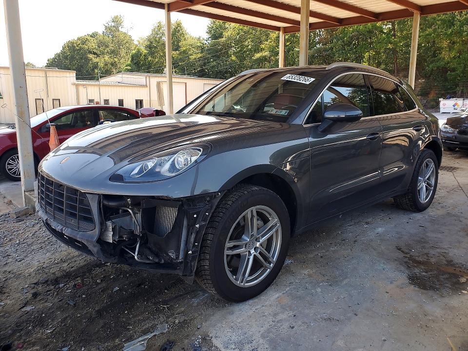 2016 Porsche Macan VIN WP1AB2A50GLB55143 — COPART salvage auction photo