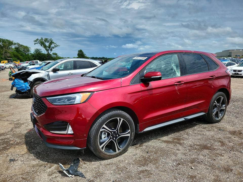 2019 Ford Edge VIN 2FMPK4AP6KBC20896 — COPART salvage auction photo