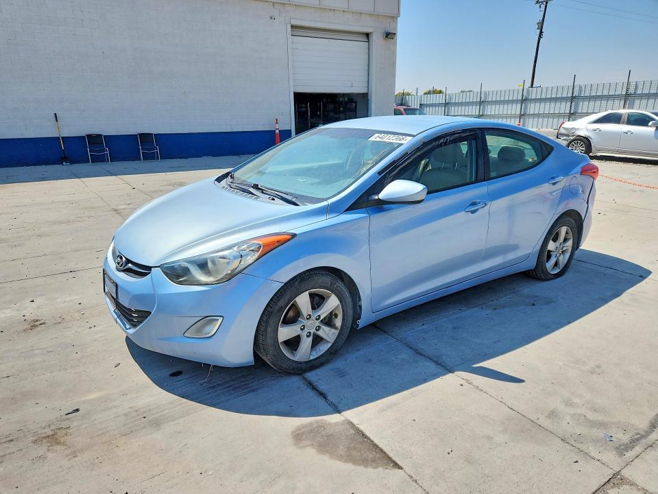 2012 Hyundai Elantra VIN KMHDH4AE2CU304502 COPART salvage auction — MECHANICAL, Salvage Title, sold $350 on 2026-09-12 (photo 1)