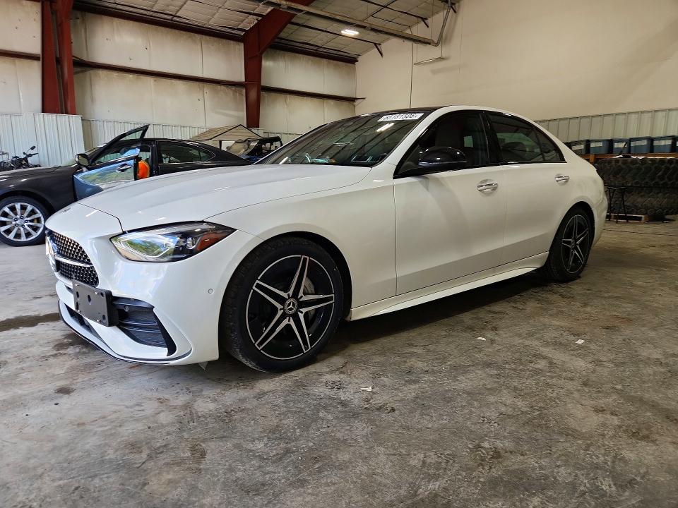 2022 Mercedes-benz C-klasse VIN W1KAF4HB1NR060099 — COPART salvage auction photo