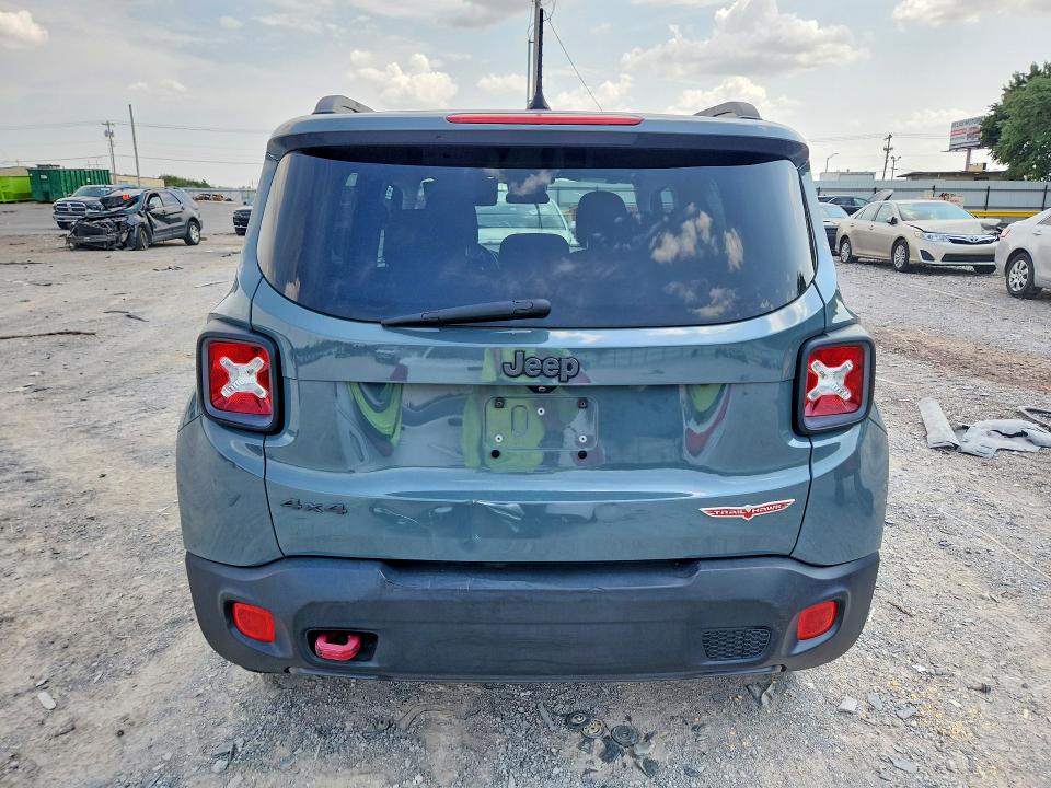 2016 Jeep Renegade VIN ZACCJBCT5GPD61840 COPART salvage auction — FRONT END, OK - CERT OF TITLE-REPOSSESSION, sold $625 on 2026-08-13 (photo 6)