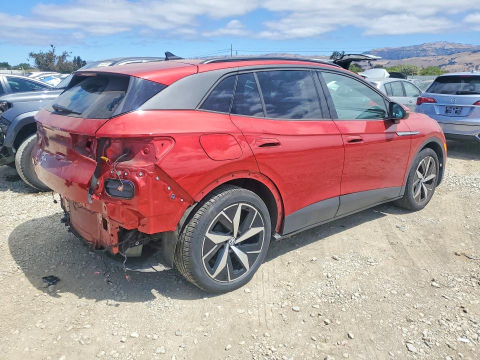 2023 Volkswagen Id.4 VIN 1V2VMPE85PC015652 COPART salvage auction — REAR END, Ca - Salvage Certificate, sold $11,400 on 2026-09-01 (photo 3)