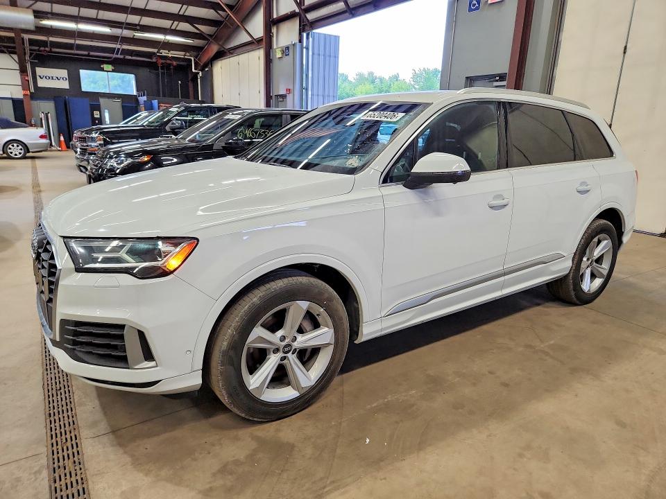 2021 Audi Q7 VIN WA1AXAF72MD016963 — COPART salvage auction photo