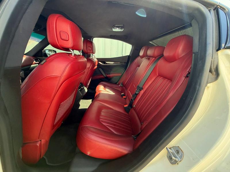 2015 Maserati Ghibli VIN ZAM57XSAXF1148865 COPART salvage auction — MINOR DENT/SCRATCHES, Tx - Certificate Of Title (P), sold $2,900 on 2026-08-20 (photo 6)
