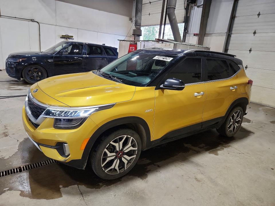 2021 Kia Seltos VIN KNDETCA23M7202214 — COPART salvage auction photo