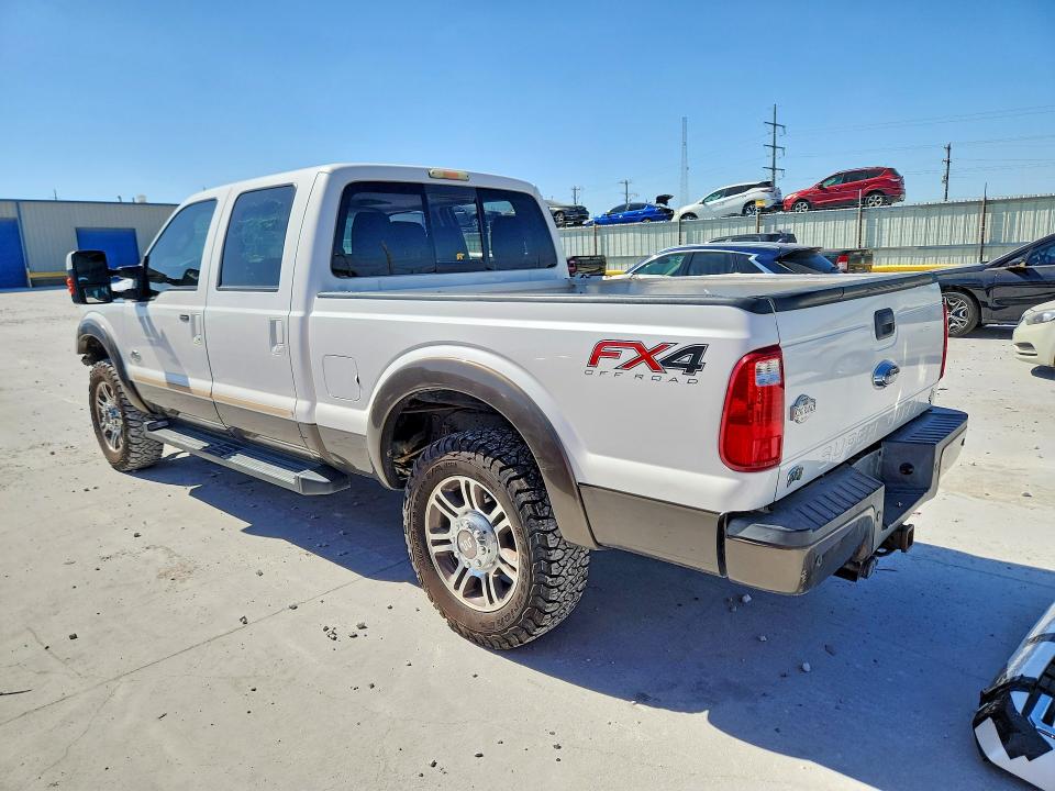 2016 Ford F250 VIN 1FT7W2BT5GEA11315 COPART salvage auction — FRONT END, Tx - Salvage Vehicle Title, sold $10,000 on 2026-08-28 (photo 2)
