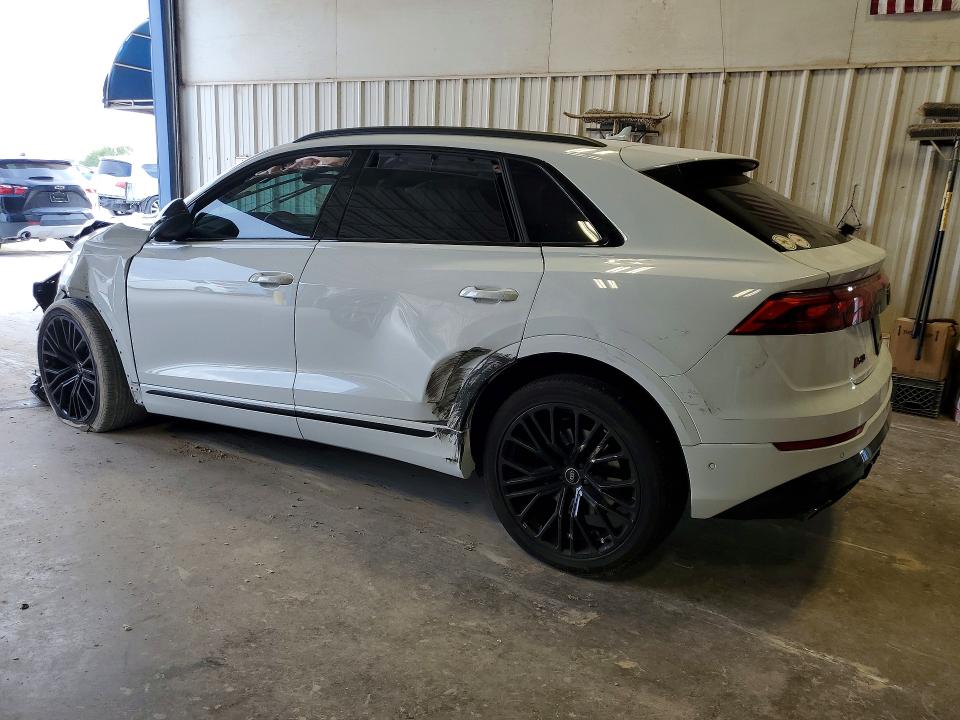 2024 Audi Sq8 VIN WA1CWBF13RD008486 COPART salvage auction — FRONT END, Tx - Salvage Vehicle Title, sold $30,000 on 2026-09-18 (photo 2)