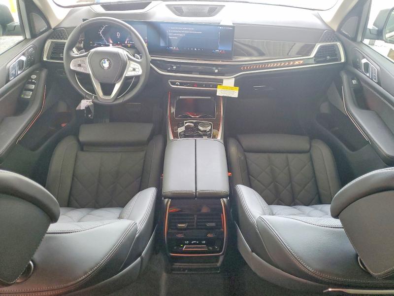 2027 BMW X7 VIN 5UX23EM08V9487697 COPART salvage auction — FRONT END, FL - CERTIFICATE OF TITLE, sold $57,000 on 2026-08-26 (photo 8)