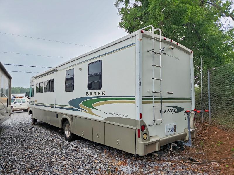 2002 Winnebago Brave VIN 1FCNF53S820A06050 COPART salvage auction — WATER/FLOOD, PA - CERT OF SALVAGE-W=FLOOD VEH, sold $6,600 on 2026-09-24 (photo 3)