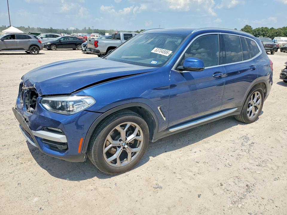 2021 BMW X3 VIN 5UXTY3C03M9H85068 — COPART salvage auction photo