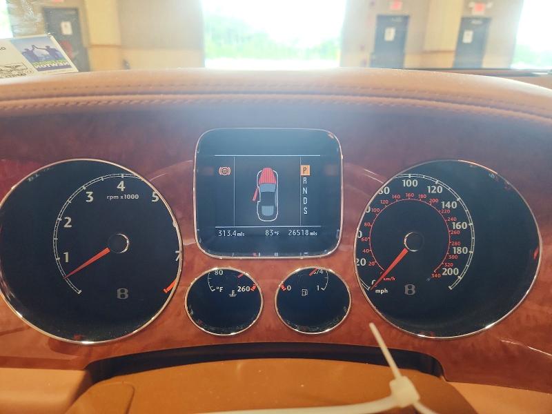 2008 Bentley Continental VIN SCBCP73W18C053563 COPART salvage auction — FRONT END, MA - CERT OF TITLE-RECONSTRCTD COLL, sold $8,000 on 2026-09-03 (photo 9)