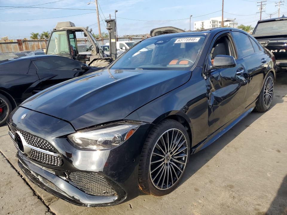 2024 Mercedes-benz C-klasse VIN W1KAF4GB7RR231994 — COPART salvage auction photo