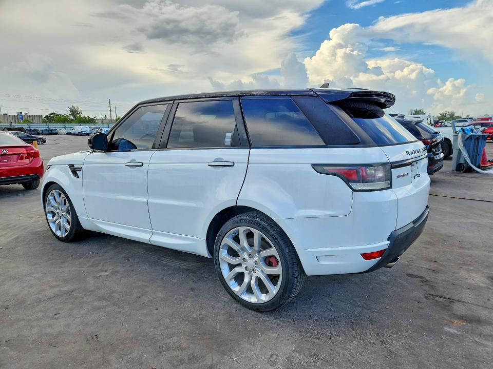 2016 Land rover Range rover sport VIN SALWS2VF2GA549080 COPART salvage auction — NORMAL WEAR, In - Certificate Of Title (P), sold $7,600 on 2026-08-19 (photo 2)