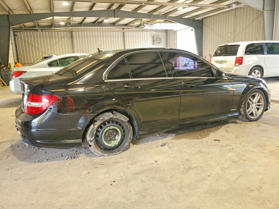 2013 Mercedes-benz C class VIN WDDGF8AB6DR265136 COPART salvage auction — FRONT END, PA - RECONSTRUCTED CLEAN, sold $400 on 2026-08-19 (photo 3)