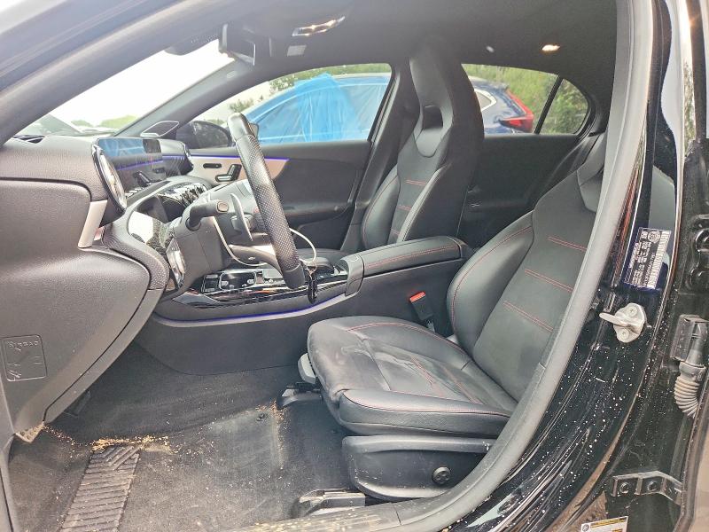 2021 Mercedes-benz A-klasse VIN W1K3F5BB5MJ317981 COPART salvage auction — WATER/FLOOD, On - Permit Irrepairable, sold $7,300 on 2026-08-13 (photo 7)