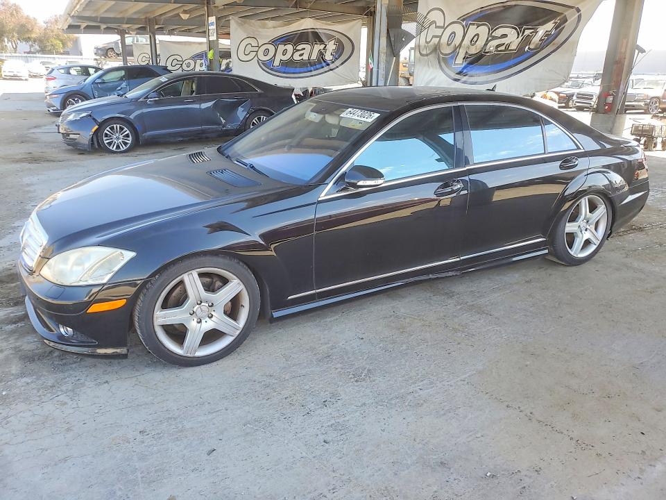 2008 Mercedes-benz S class VIN WDDNG71X38A170550 COPART salvage auction — MECHANICAL, CA - DIS/DLR/EXP ONLY CLEAN TITLE, sold $675 on 2026-08-13 (photo 1)