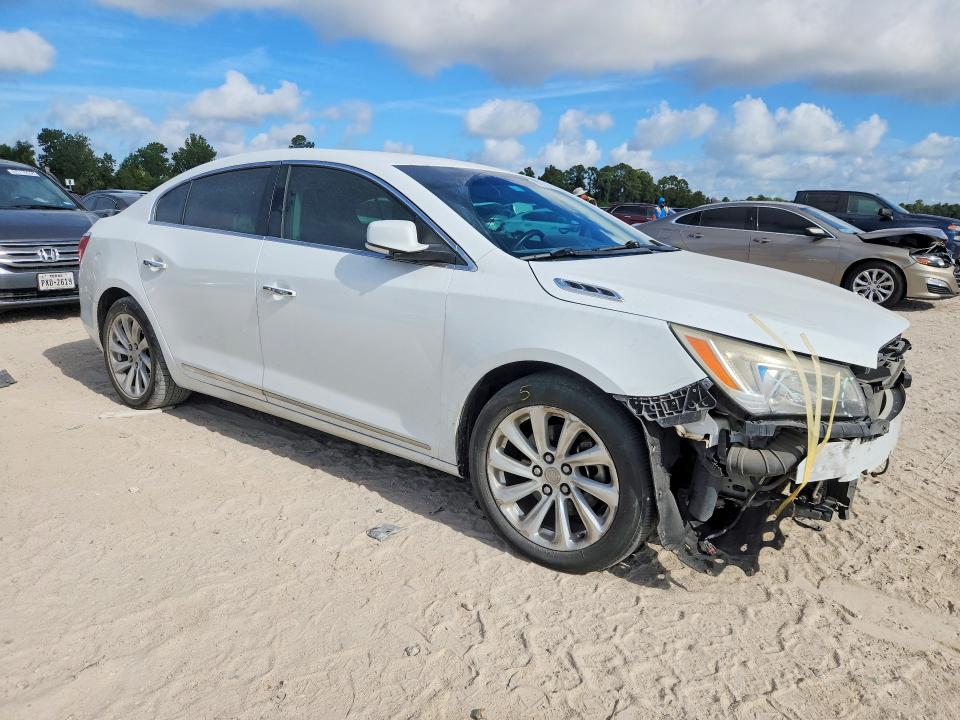 2014 Buick Lacrosse VIN 1G4GB5G32EF102437 COPART salvage auction — FRONT END, Tx - Salvage Title-Flood Damage, sold $375 on 2026-09-25 (photo 4)