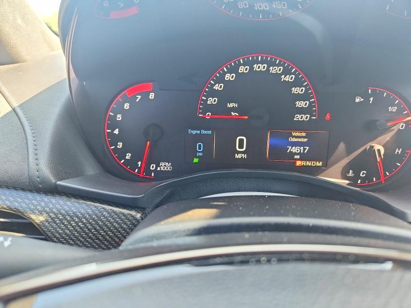 2022 Cadillac Ats-v VIN 1G6AN1RY3G0156891 COPART salvage auction — MINOR DENT/SCRATCHES, GA - CERT OF TITLE-SALVAGE, sold $15,900 on 2026-08-27 (photo 9)