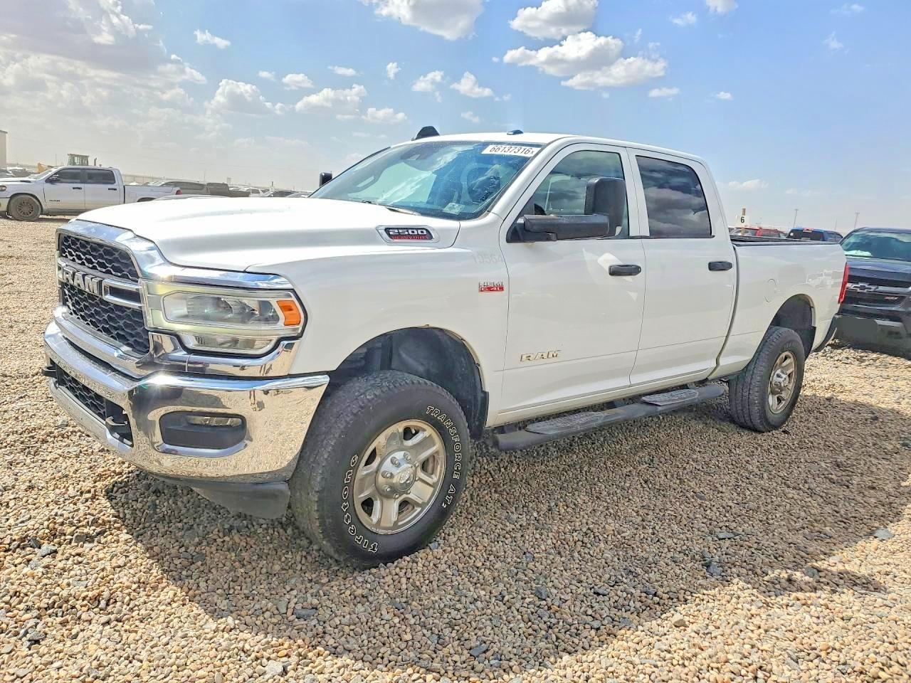 2019 Ram 2500 VIN 3C6UR5CJ3KG604222 — COPART salvage auction photo