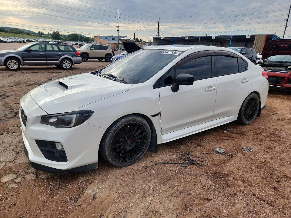 2015 Subaru Wrx VIN JF1VA1D62F9825345 — COPART salvage auction photo