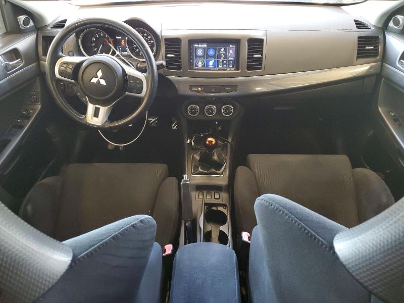 2010 Mitsubishi Lancer evolution VIN JA32W8FV8AU007926 COPART salvage auction — FRONT END, MN - CERT OF TITLE-PRIOR SALVAGE, sold $10,800 on 2026-09-01 (photo 8)