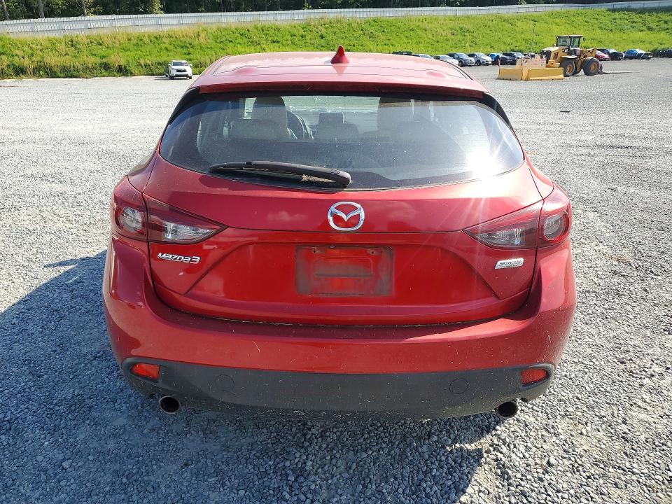 2014 Mazda 3 VIN JM1BM1M35E1181976 COPART salvage auction — BURN, Sc - Salvage Title, sold $2,000 on 2026-09-03 (photo 6)