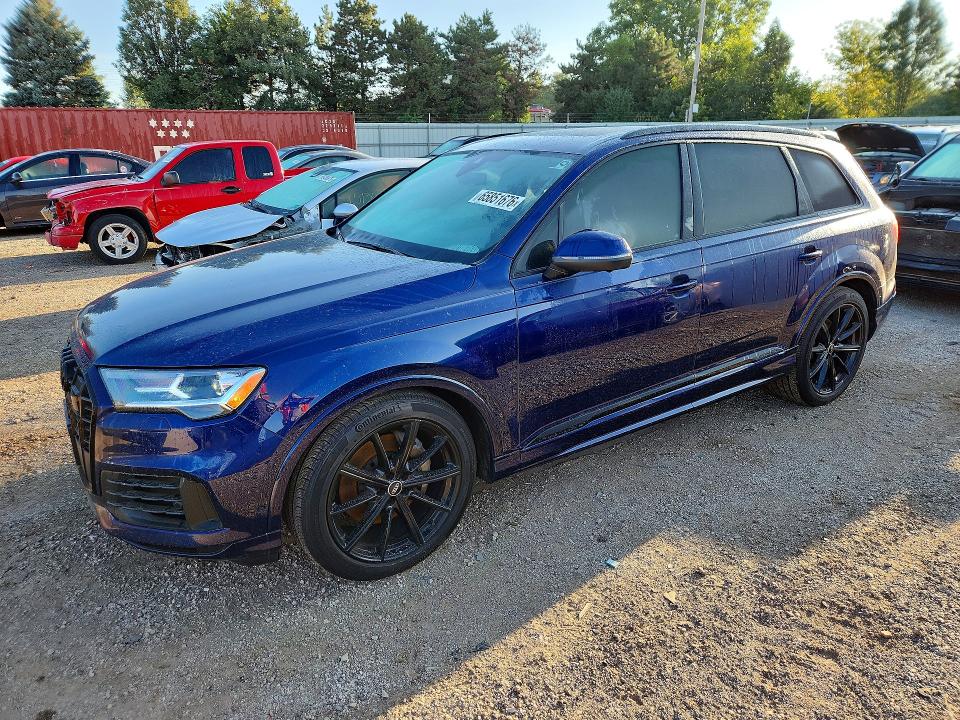 2021 Audi Q7 VIN WA1LXAF79MD023529 — COPART salvage auction photo