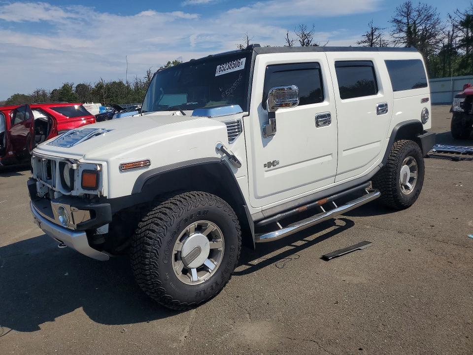 2008 Hummer H2 VIN 5GRGN23828H108659 COPART salvage auction — FRONT END, Ny - Mv-907A Salvage Certificate, sold $7,100 on 2026-09-02 (photo 1)
